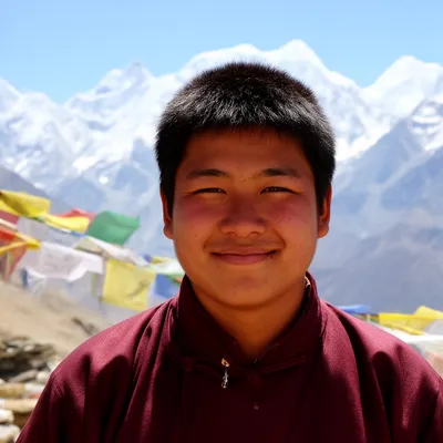 Tibetan Mountain Portrait