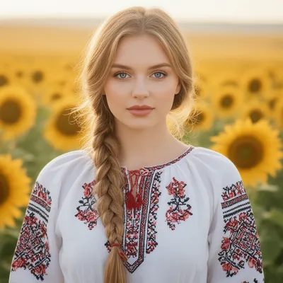 Ukrainian Sunflower Beauty