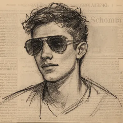 Casual Cool Sketch Avatar