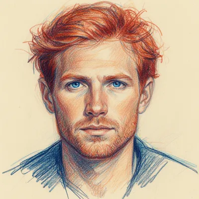Colored Pencil Sketch Avatar