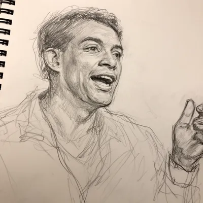 Conversational Sketch Portrait