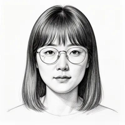 Technical Sketch Portrait