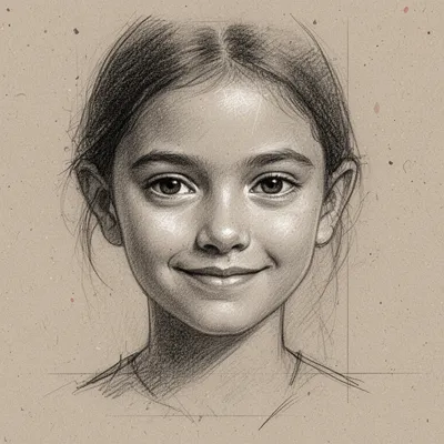 Professional Sketch Portrait