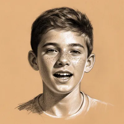 Sketch Portrait Boy