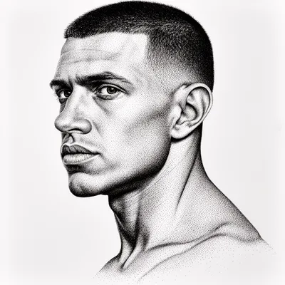 Stipple Sketch Portrait