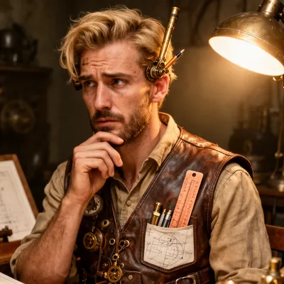 Steampunk Engineer Avatar