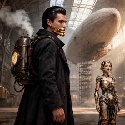 Steampunk Engineer Avatar