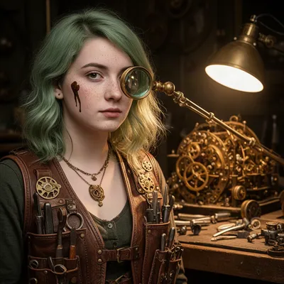 Steampunk Inventor