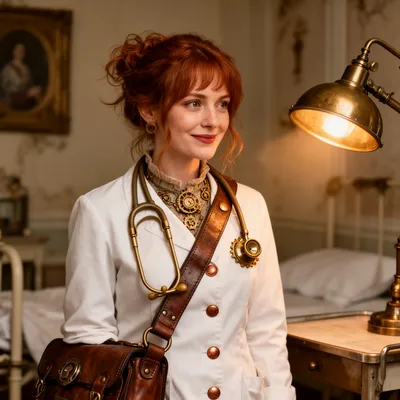 Victorian Medical Steampunk Avatar