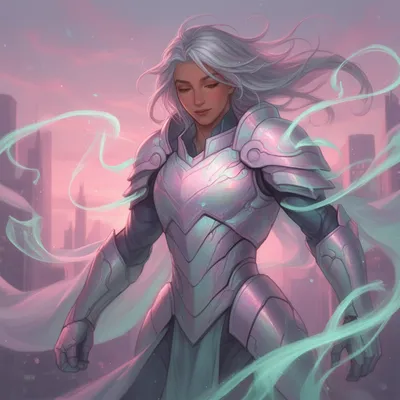 Pastel Warrior Avatar