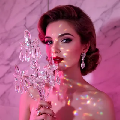 Crystal Scepter Vaporwave Avatar