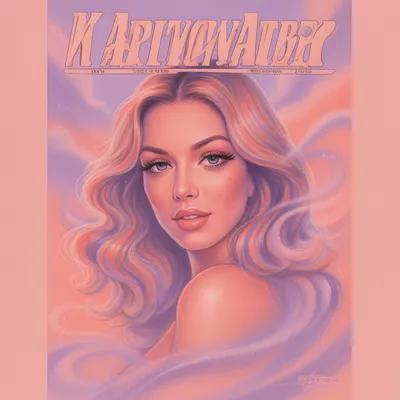 Vaporwave Airbrush Portrait
