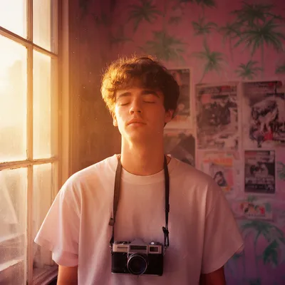 Vintage Lens Vaporwave