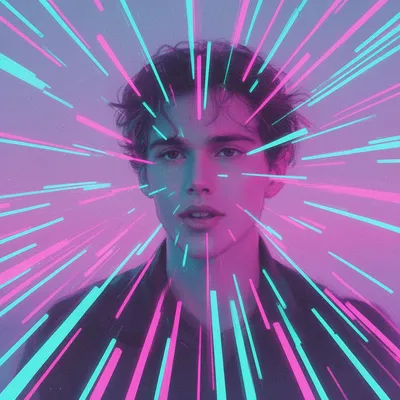 Retrowave Motion Avatar