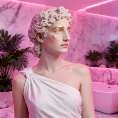 Vaporwave Goddess