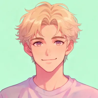 Vaporwave Pastel Anime Avatar