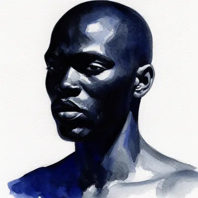 Indigo Portrait
